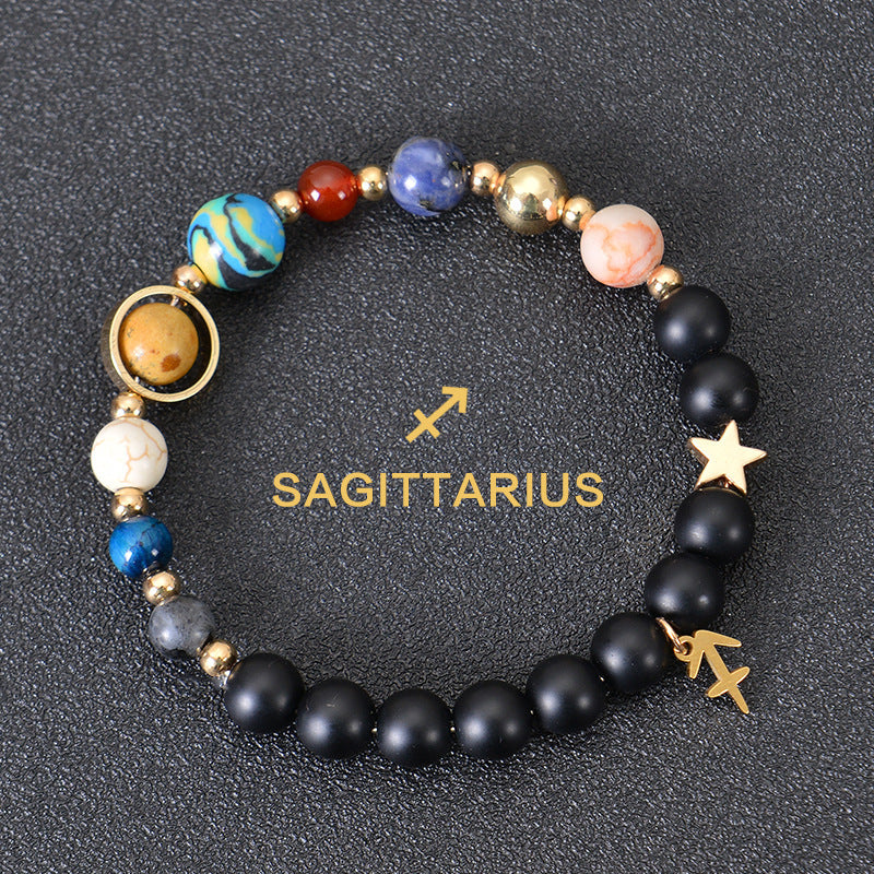 Stone Beaded Zodiac Sign Bracelets