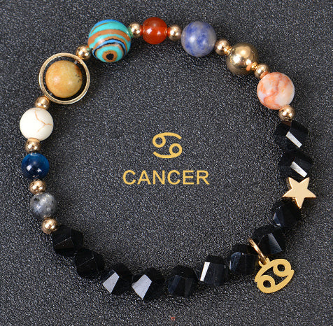 Stone Beaded Zodiac Sign Bracelets