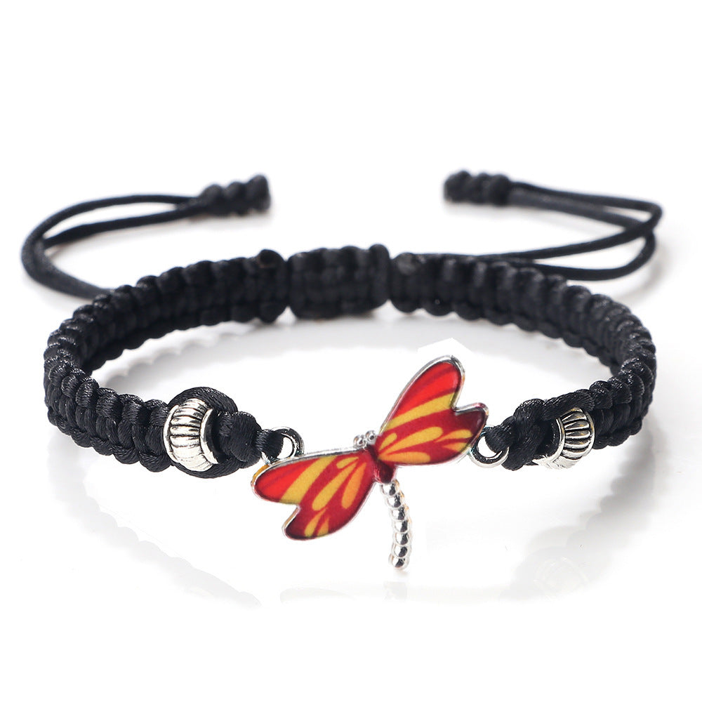 Hand Weaved Dragonfly Bracelet