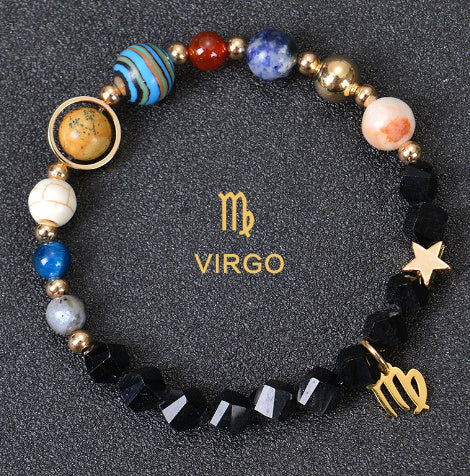 Stone Beaded Zodiac Sign Bracelets