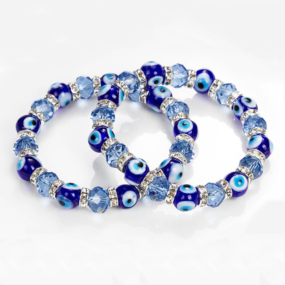 Demon Eye Crystal Bracelet