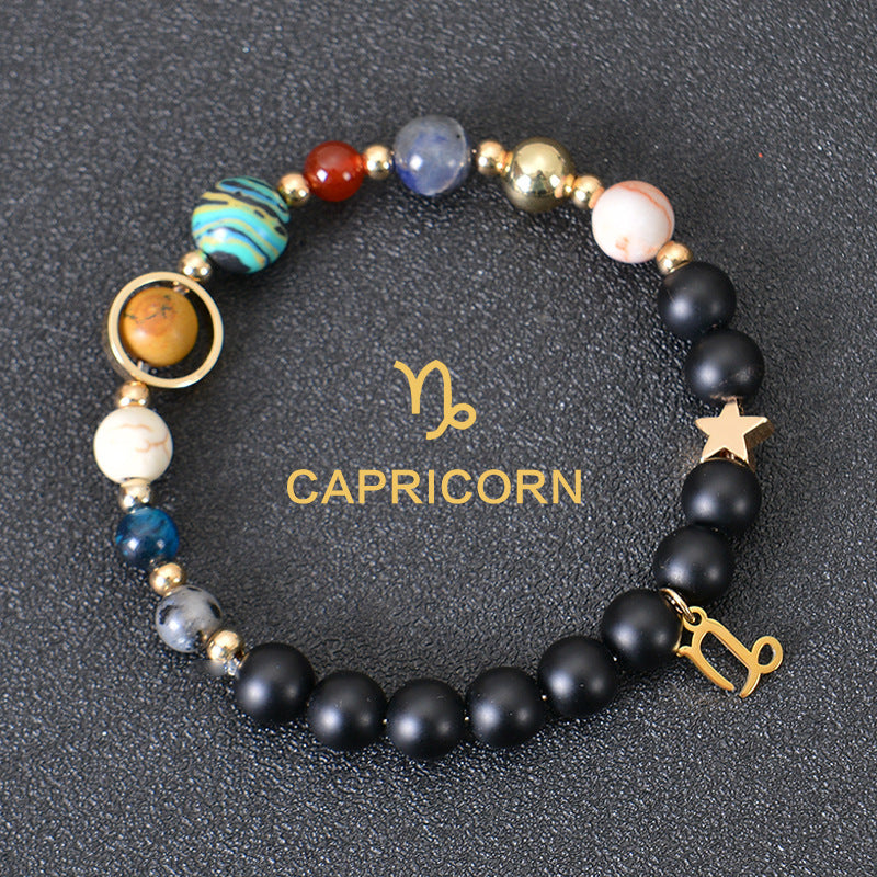 Stone Beaded Zodiac Sign Bracelets