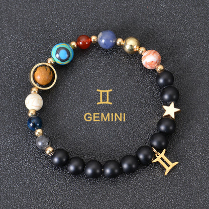 Stone Beaded Zodiac Sign Bracelets