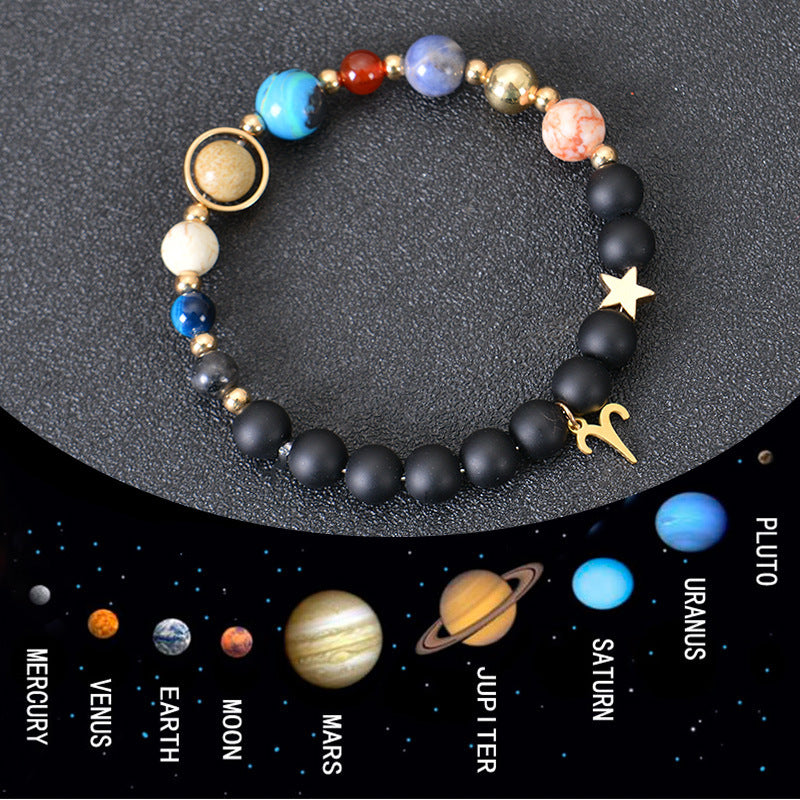 Stone Beaded Zodiac Sign Bracelets