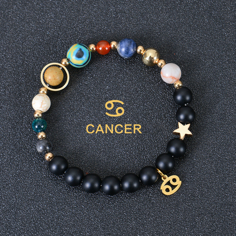 Stone Beaded Zodiac Sign Bracelets