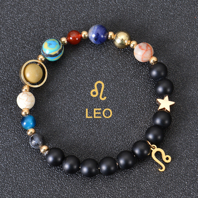 Stone Beaded Zodiac Sign Bracelets