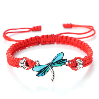 Hand Weaved Dragonfly Bracelet