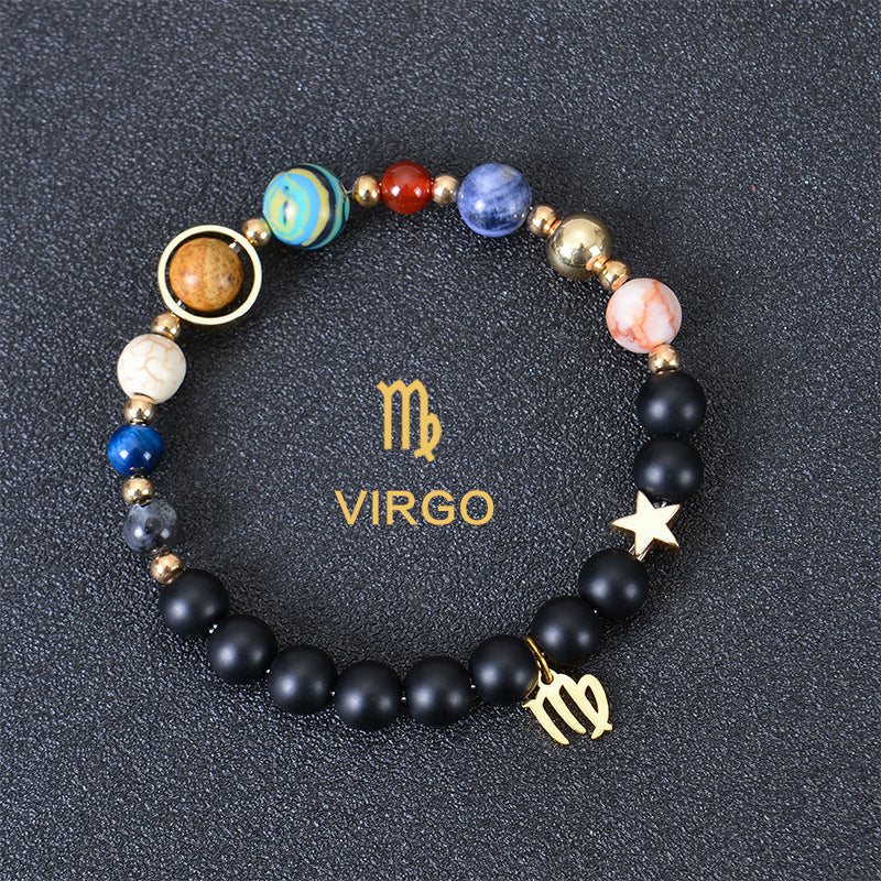 Stone Beaded Zodiac Sign Bracelets