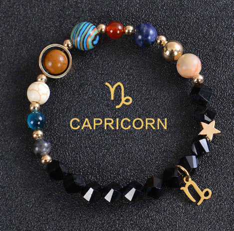 Stone Beaded Zodiac Sign Bracelets