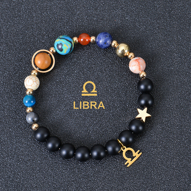 Stone Beaded Zodiac Sign Bracelets