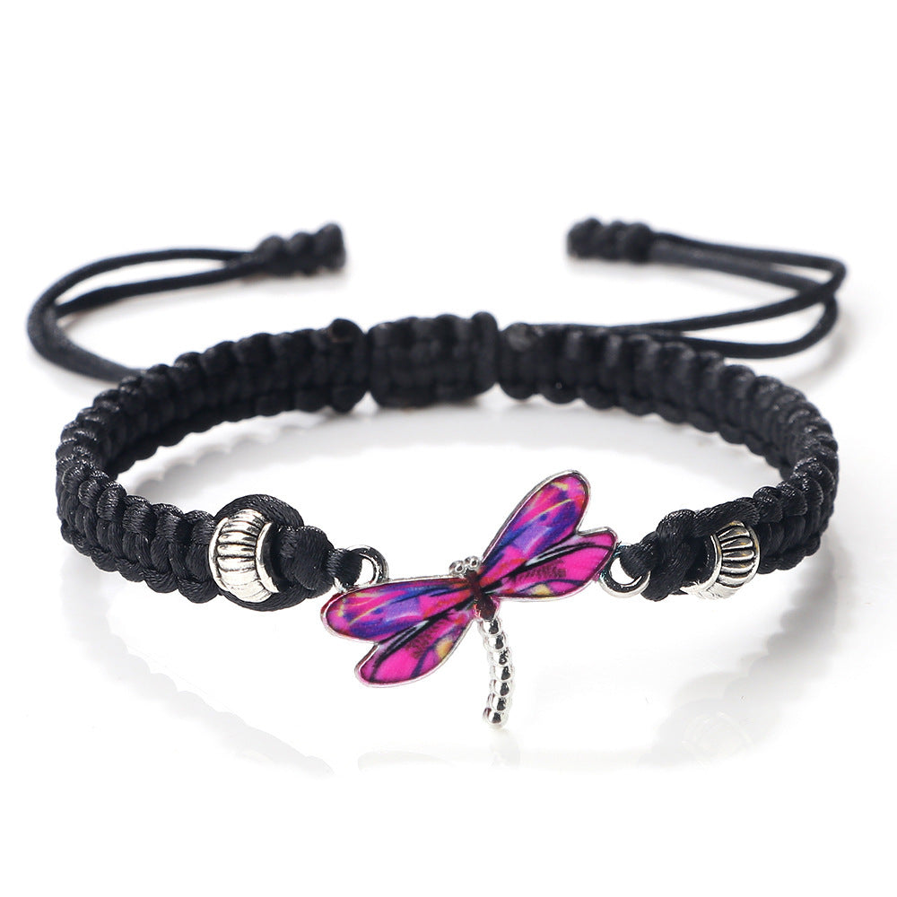 Hand Weaved Dragonfly Bracelet