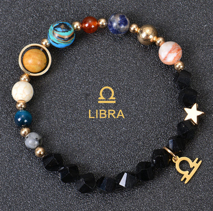 Stone Beaded Zodiac Sign Bracelets