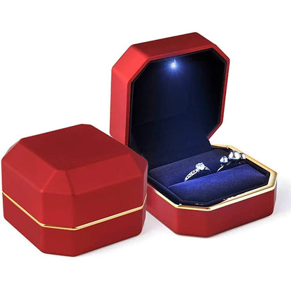 Luxury LED Jewelry Box - Charm Quest