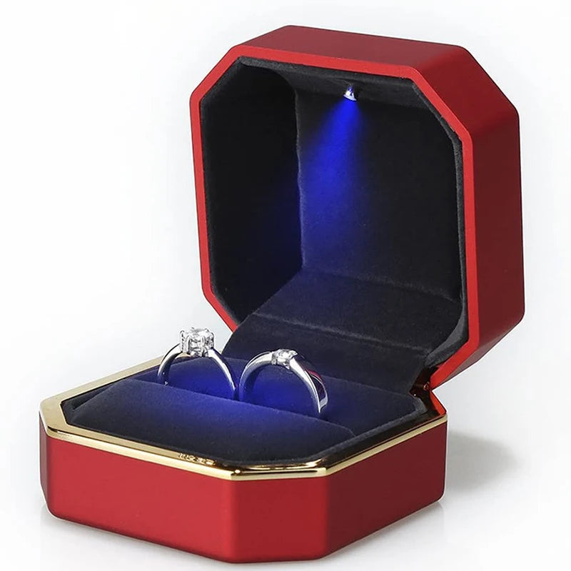 Luxury LED Jewelry Box - Charm Quest