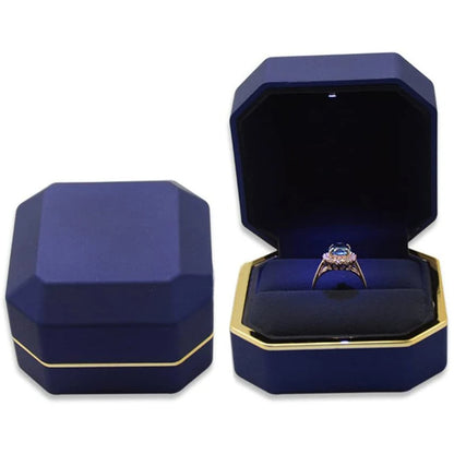 Luxury LED Jewelry Box - Charm Quest