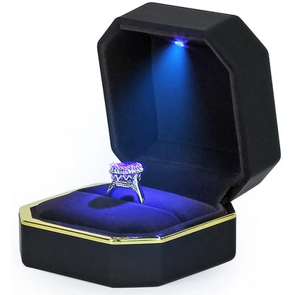 Luxury LED Jewelry Box - Charm Quest