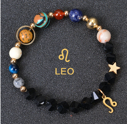 Stone Beaded Zodiac Sign Bracelets