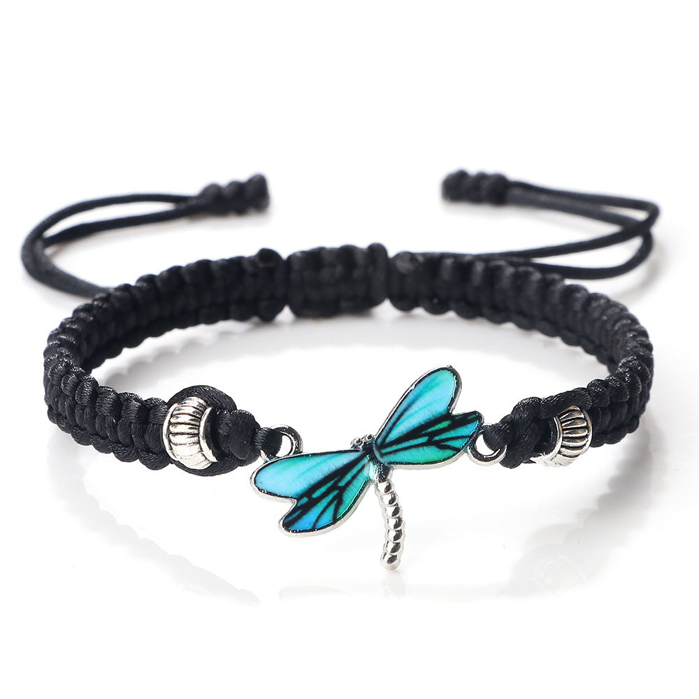 Hand Weaved Dragonfly Bracelet