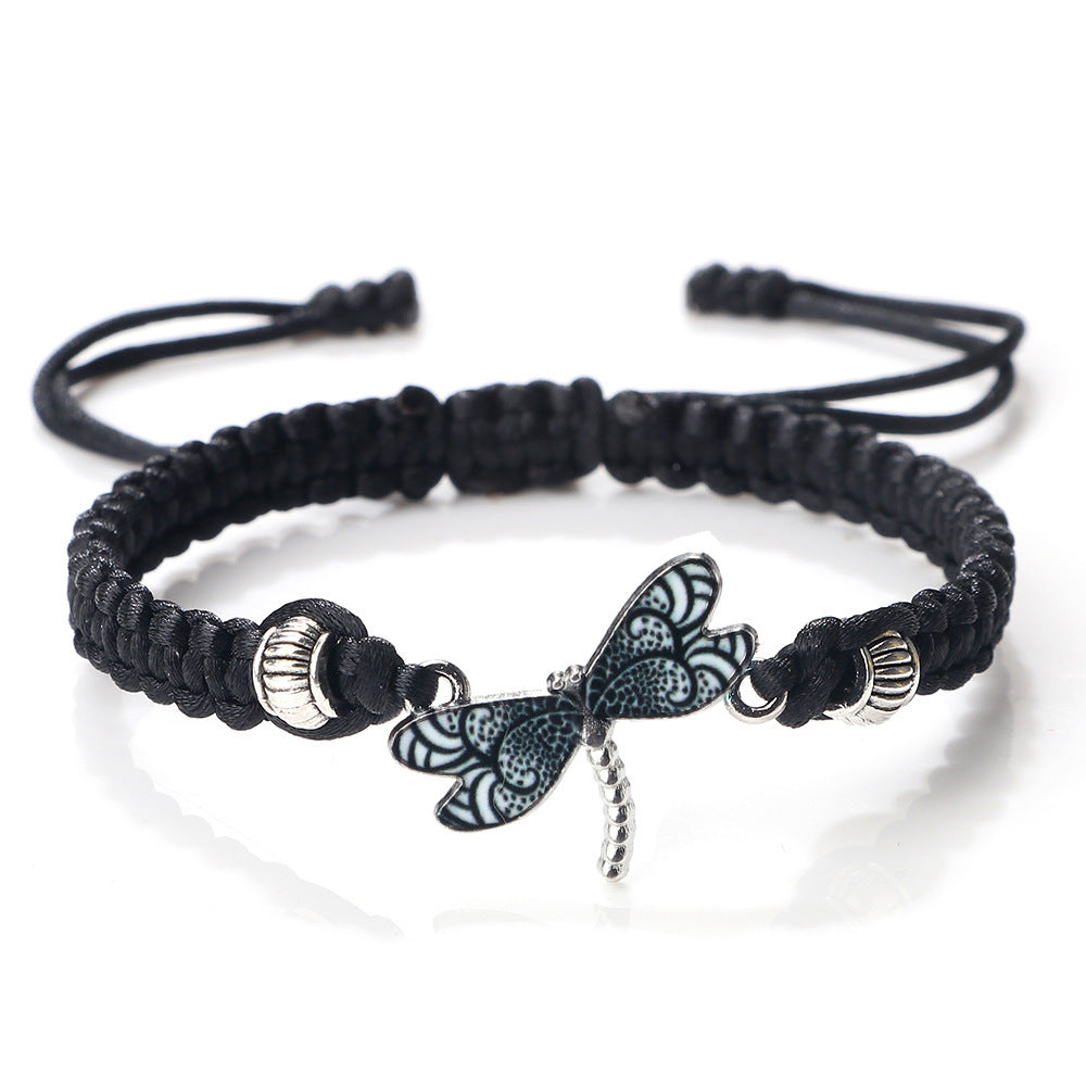 Hand Weaved Dragonfly Bracelet