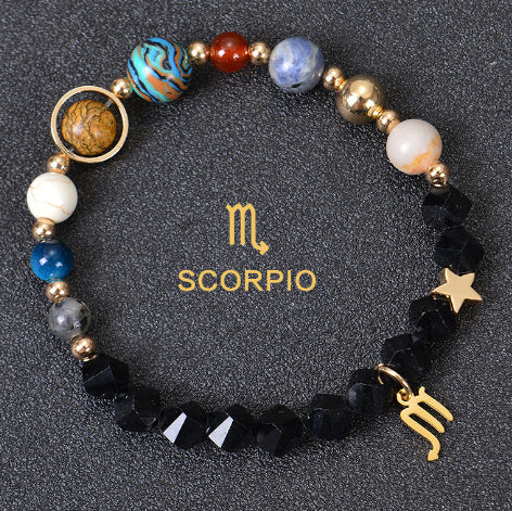 Stone Beaded Zodiac Sign Bracelets